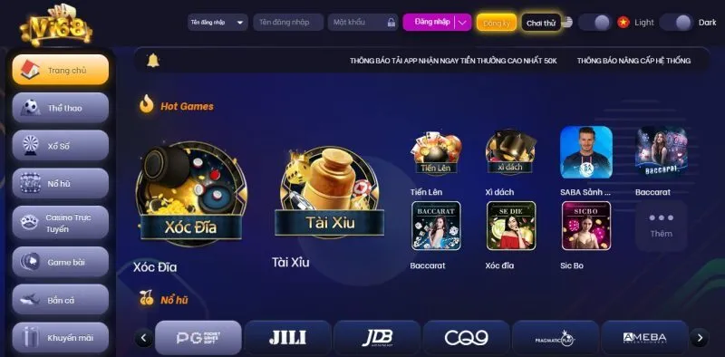 Tài xỉu Vi68